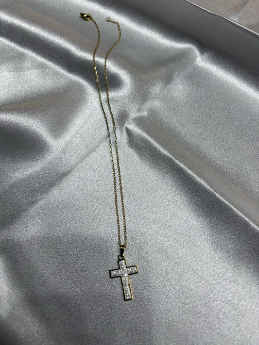 Collana croce elegante